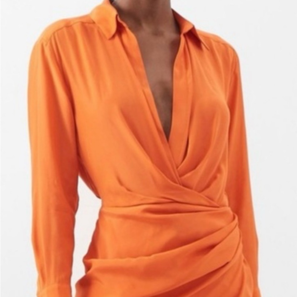 Gauge81 Vibrant Orange Dress